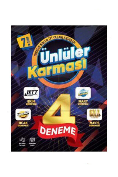 9786256529588 Ünlüler Karması Yayınları, 2025, Tüm Dersler, Deneme Kitabı
