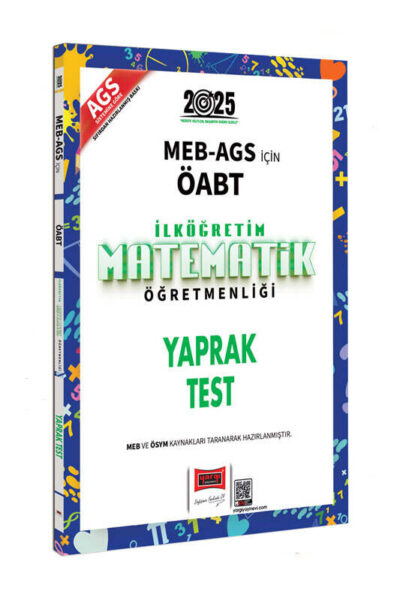 9786253704841 Yargı Yayınları, 2025, ÖABT Kitabı, Matematik Kitabı, Yaprak Test Kitabı