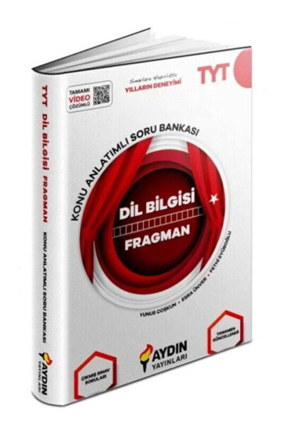 9786258104837 Aydın Yayınları, TYT Kitap, Soru Kitabı