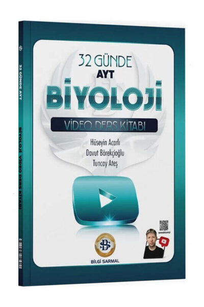 9786256712317 Bilgi Sarmal Yayınları, 2025, Biyoloji Kitabı, AYT Kitap