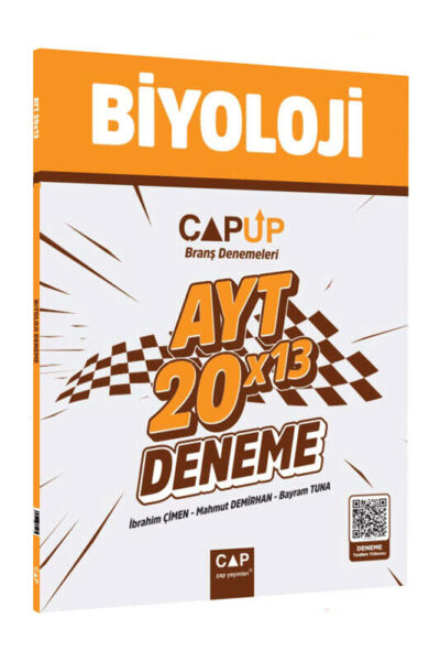 9786256040762 Çap Yayınları, 2025, Biyoloji Kitabı, AYT Kitap, Deneme Kitabı