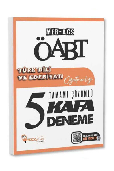 9786255938114 Hoca Kafası Yayınları, 2025, ÖABT Kitabı, Deneme Kitabı
