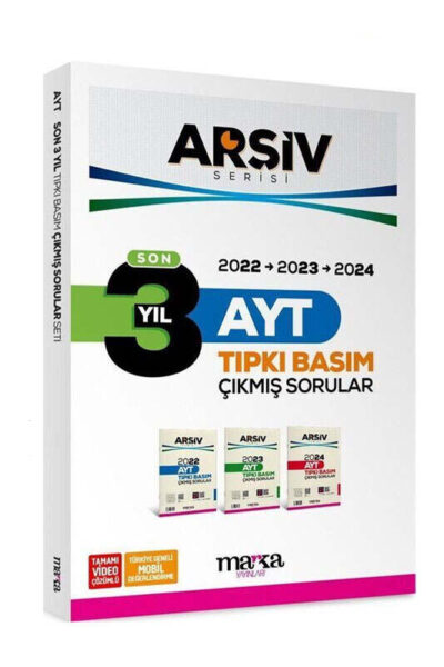 9786259504742 Marka Yayınları, 2025, AYT Kitap, Çıkmış Soru Kitabı