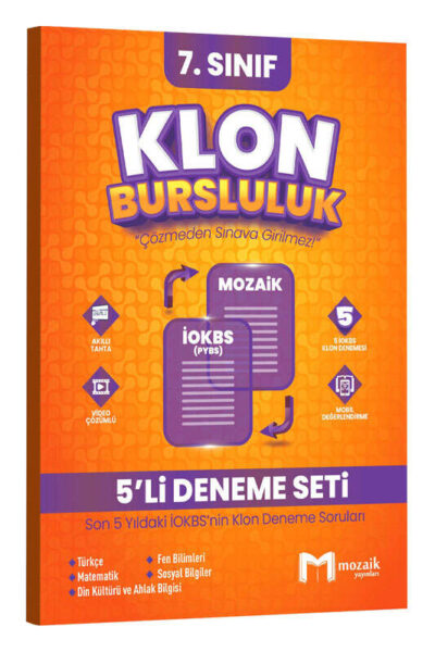 9786259725840 Mozaik Yayınları, Deneme Kitabı