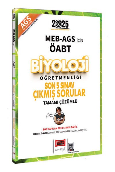 9786253705206 Yargı Yayınları, 2025, ÖABT Kitabı, Biyoloji Kitabı, Çıkmış Soru Kitabı
