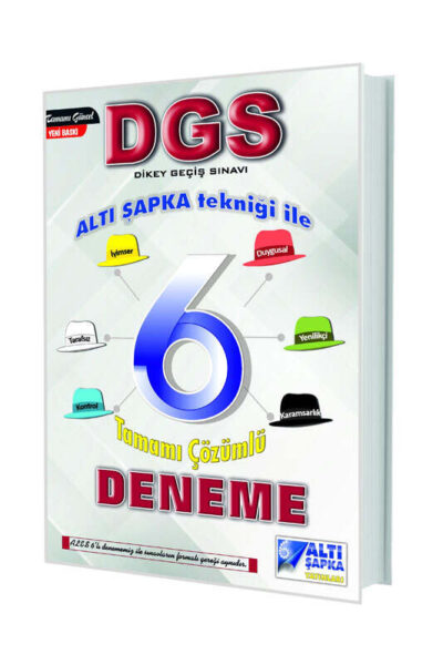 9786256334281 Altı Şapka Yayınları, Deneme Kitabı