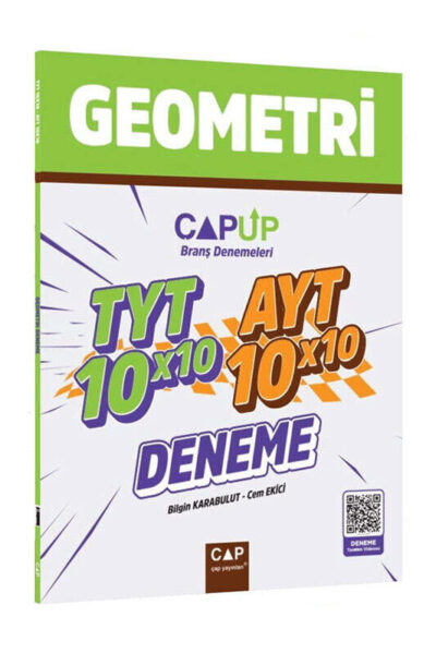 9786256040793 Çap Yayınları, 2025, Geometri Kitabı, TYT Kitap, AYT Kitap, Deneme Kitabı