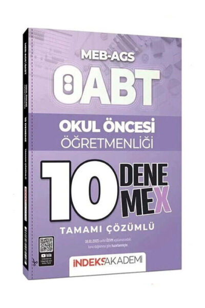 9786255505361 İndeks Akademi, ÖABT Kitabı, Deneme Kitabı
