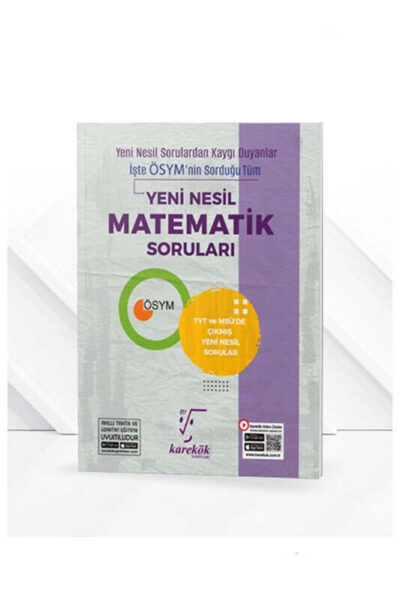9786258419566 Karekök Yayınları, Matematik Kitabı, TYT Kitap