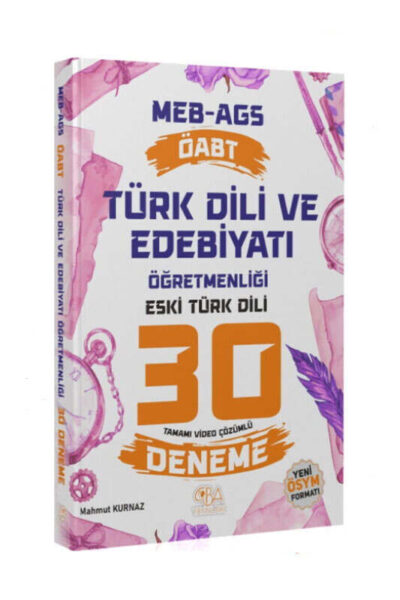 9786259799407 CBA Akademi, ÖABT Kitabı, Deneme Kitabı