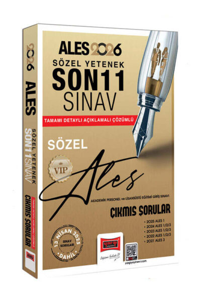 9786253705893 Yargı Yayınları, 2025, 2026, ALES Kitap, Çıkmış Soru Kitabı