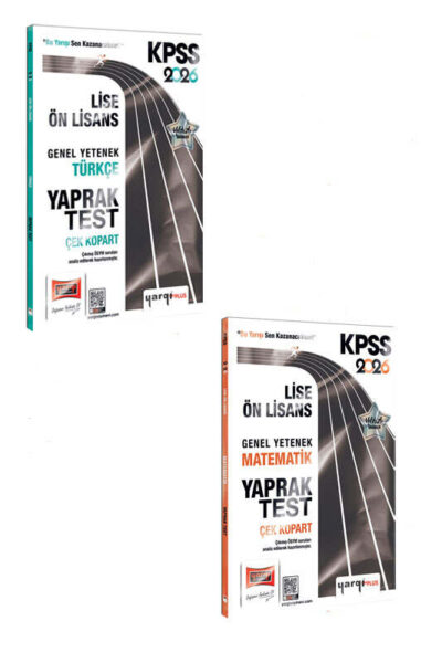 9999B1542 Yargı Yayınları, 2026, Lise, KPSS Kitap, Yaprak Test Kitabı