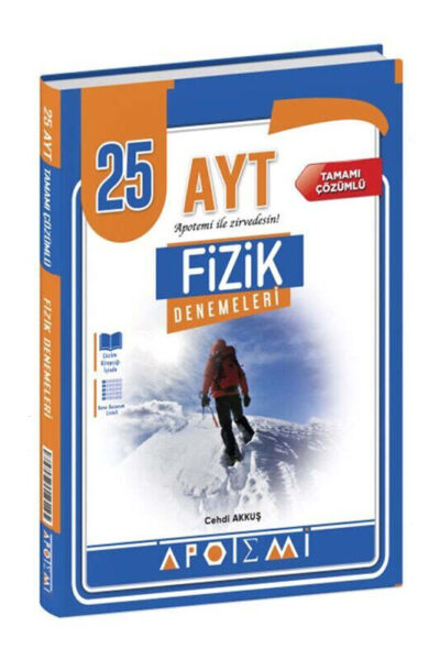 9786256648142 Apotemi Yayınları, AYT Kitap, Fizik, Deneme Kitabı