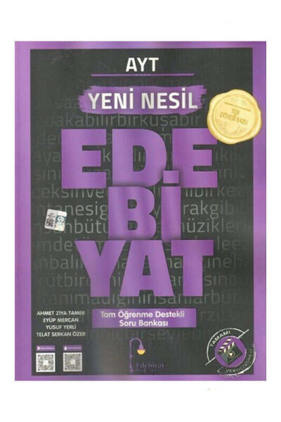 9786259463513 Edebiyat Sokağı, AYT Kitap, Soru Kitabı
