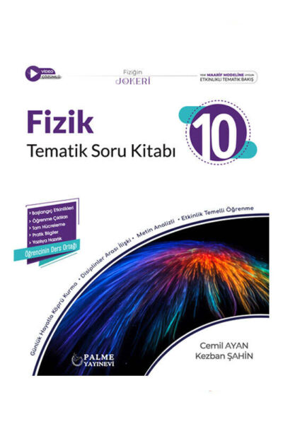9786255600295 Palme Yayıncılık, Fizik, Soru Kitabı
