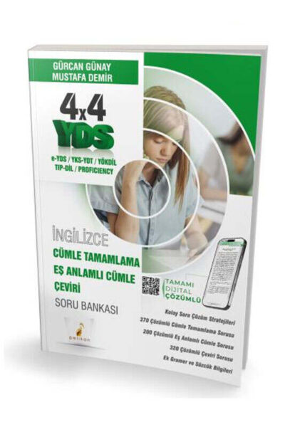 9786255516336 Pelikan Yayınları, YDS Kitap, Soru Kitabı