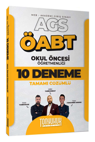 9786254319648 Tonyukuk Yayıncılık, ÖABT Kitabı, Deneme Kitabı