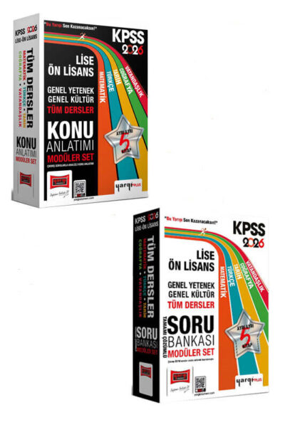 9999B1566 Yargı Yayınları, 2026, Lise, Tüm Dersler, KPSS Kitap, Soru Kitabı, Konu Kitabı