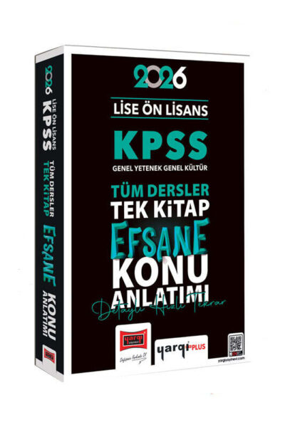 9786253706272 Yargı Yayınları, 2026, Lise, Tüm Dersler, KPSS Kitap, Konu Kitabı