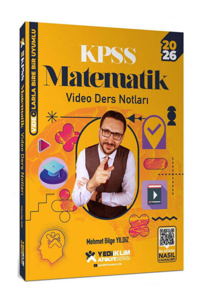 9786254319747 Yediiklim Yayınları, 2026, Matematik Kitabı, KPSS Kitap