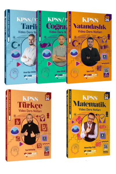 9999B1579 Yediiklim Yayınları, 2026, Tüm Dersler, KPSS Kitap