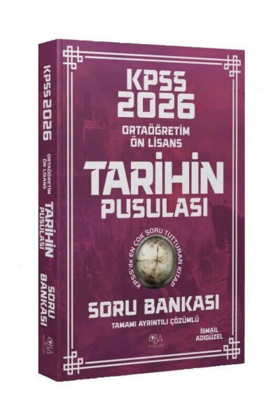 9786259613666 CBA Akademi, 2026, Lise, KPSS Kitap, Tarih, Soru Kitabı