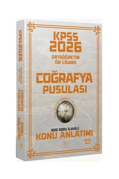 9786259613604 CBA Akademi, 2026, Lise, KPSS Kitap, Coğafya, Konu Kitabı