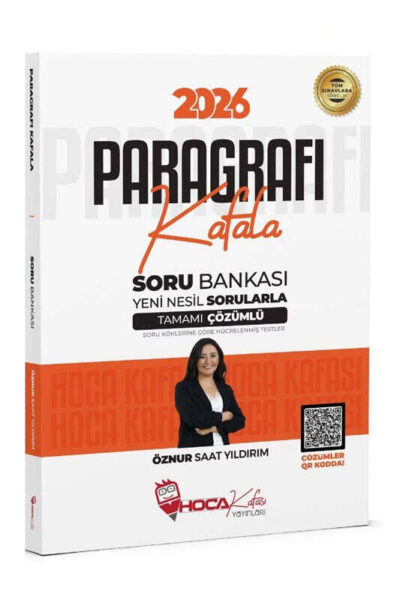 9786255938183 Hoca Kafası Yayınları, 2026, KPSS Kitap, ALES Kitap, TYT Kitap, Soru Kitabı