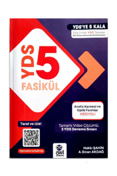 9786259965246 Owl Publishing, YDS Kitap, Deneme Kitabı
