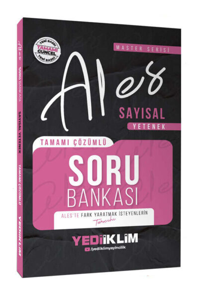 9786254319938 Yediiklim Yayınları, 2026, ALES Kitap, Soru Kitabı