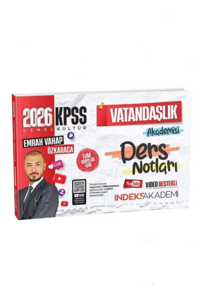 9786255505538 İndeks Akademi, 2026, KPSS Kitap