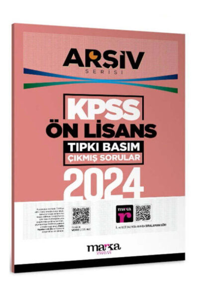 9786255501493 Marka Yayınları, 2024, KPSS Kitap, Çıkmış Soru Kitabı