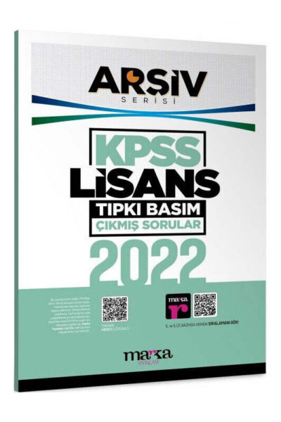 9786255501523 Marka Yayınları, 2022, KPSS Kitap, Çıkmış Soru Kitabı