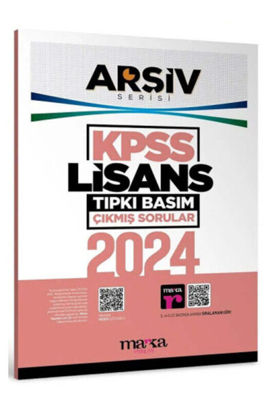 9786255501509 Marka Yayınları, 2024, KPSS Kitap, Çıkmış Soru Kitabı