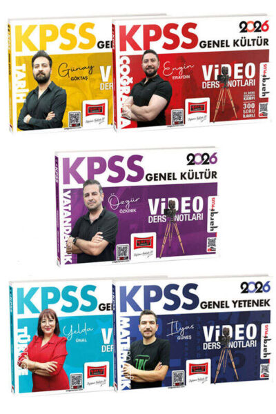 9999B1607 Yargı Yayınları, 2026, Tüm Dersler, KPSS Kitap
