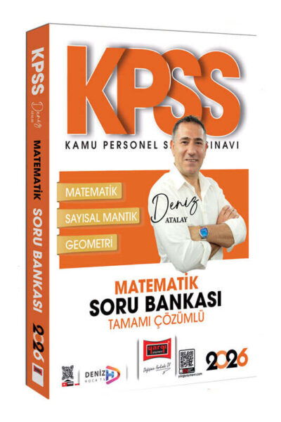 9786253707088 Yargı Yayınları, 2026, Matematik Kitabı, KPSS Kitap, Soru Kitabı