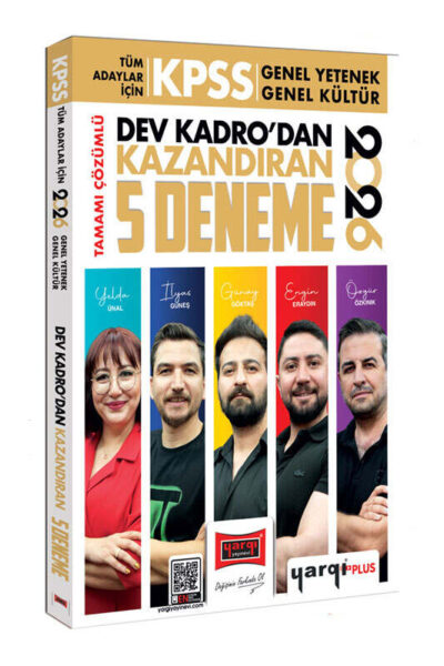 9786253707477 Yargı Yayınları, 2026, KPSS Kitap, Deneme Kitabı