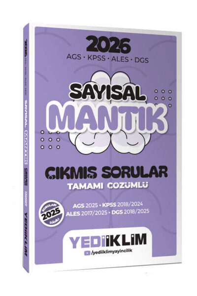 9786255836373 Yediiklim Yayınları, 2026, KPSS Kitap, ALES Kitap, Çıkmış Soru Kitabı