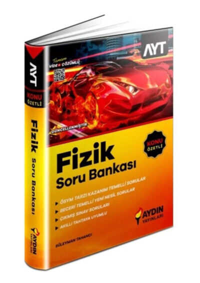 9786256412286 Aydın Yayınları, 2026, AYT Kitap, Fizik, Soru Kitabı
