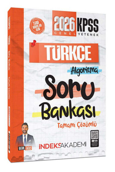9786255505545 İndeks Akademi, 2026, KPSS Kitap, Türkçe, Soru Kitabı