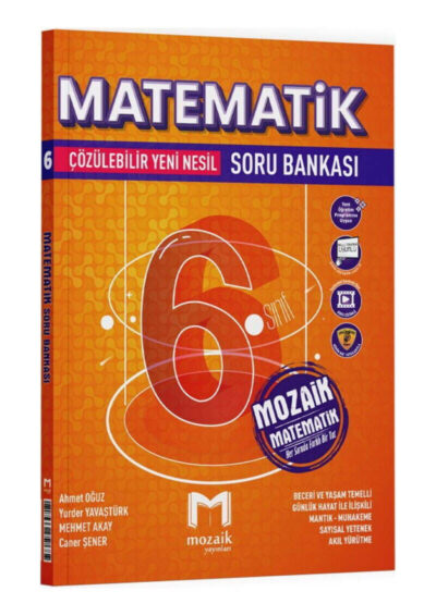 9786259664712 Mozaik Yayınları, Matematik Kitabı, Soru Kitabı
