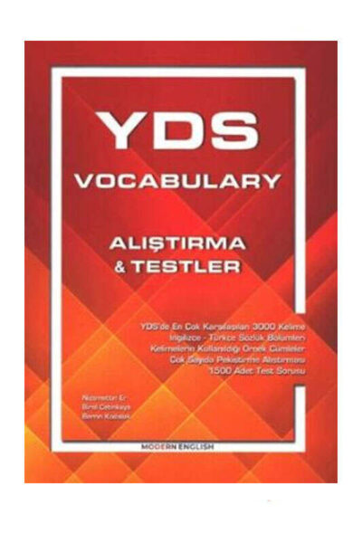 9786255513380 Modern English Yayınları, YDS Kitap