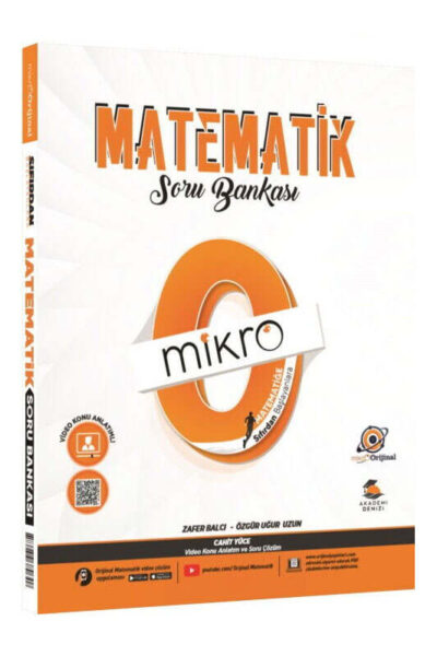 9786256389649 Orijinal Yayınları, Matematik Kitabı, TYT Kitap, Soru Kitabı