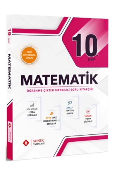 9786258203813 Sonuç Yayınları, Matematik Kitabı, Soru Kitabı