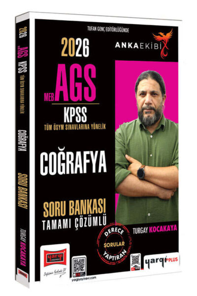 9786253708139 Yargı Yayınları, 2026, KPSS Kitap, Coğafya, Soru Kitabı
