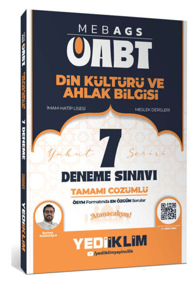 9786255836908 Yediiklim Yayınları, ÖABT Kitabı, Deneme Kitabı