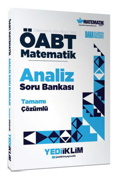 9786255781239 Yediiklim Yayınları, ÖABT Kitabı, Matematik Kitabı, Soru Kitabı
