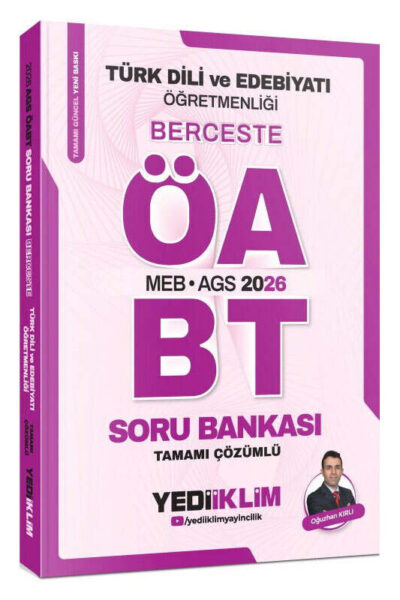 9786255781048 Yediiklim Yayınları, 2026, ÖABT Kitabı, Soru Kitabı