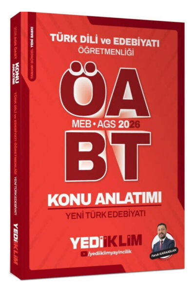 9786255781123 Yediiklim Yayınları, 2026, ÖABT Kitabı, Konu Kitabı