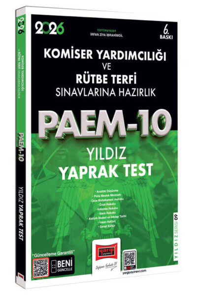 9786253707927 Yargı Yayınları, 2026, Yaprak Test Kitabı